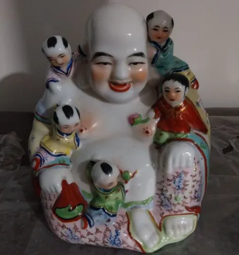 Buda de porcelana 