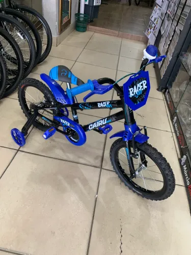 Bicicleta Cairu Racer Kids Azul Com Preta !