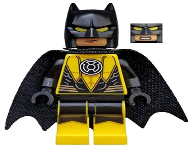 lego super heroes batman: Sh0534: Batman, Yellow Lantern Batman