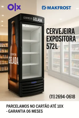 Cervejeira Expositora 572L Metalfrio Reformado
