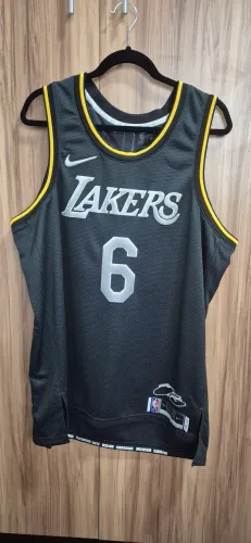 Camisa NBA Lakers LeBron- Linha especial Nike NBA 75 anos