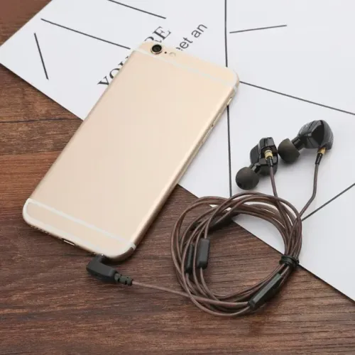 Kz ATR fone profissional estéreo hi-fi/Retorno Palco/gamer/redução ruído/fio em cobre