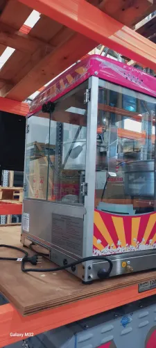 Máquina de Pipoca Profissional - Ideal para Comércio