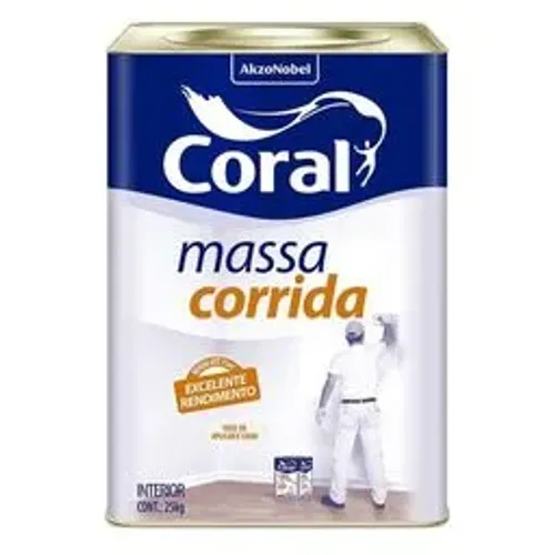 Massa corrida Coral 18 LT 25 KG