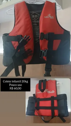 Colete infantil Náutica 20kg