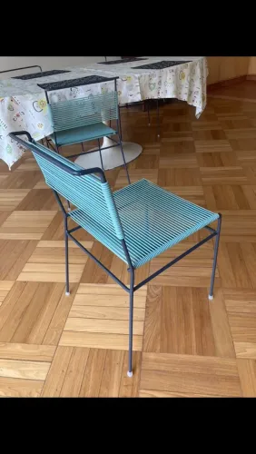 4 Cadeiras spaghetti F. Jaeger