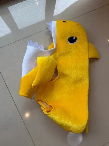 Fantasia de Tubarão Bebê - Tamanho 100cm