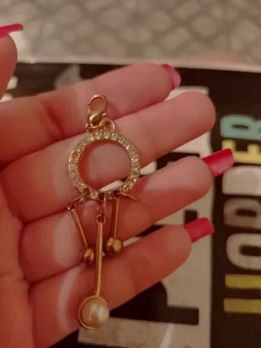 Chaveiro com Pérolas
