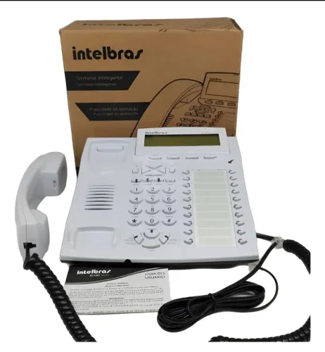 Telefone Digital Inteligente Intelbras Ti Nkt 4245i Pabx<br>Impacta Unniti Cinza