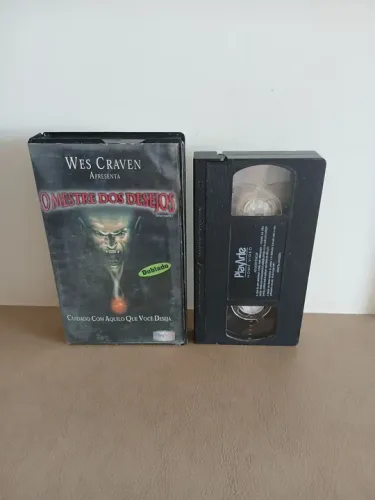 VHS O Mestre dos Desejos - Dublado - Wes Craven