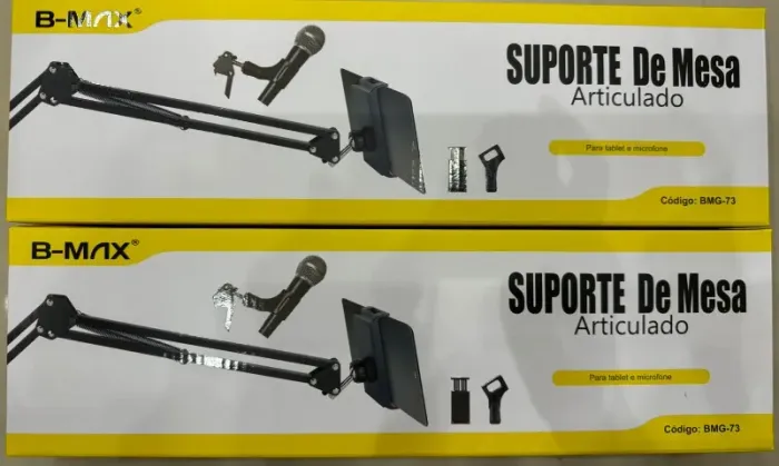 Suporte Articulado de Mesa para Celular