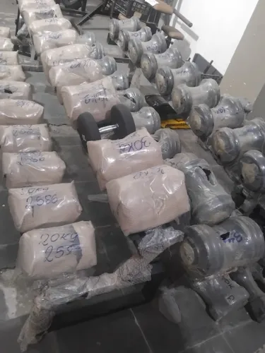 Estante de dumbells 