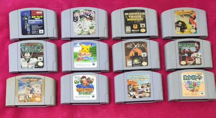 CADA fitas cartuchos Nintendo 64 original
