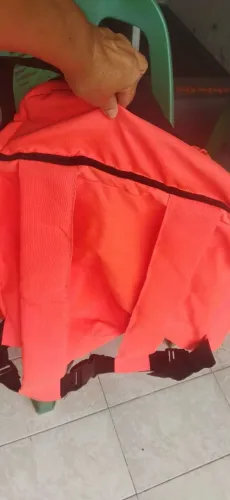 Mochila grande laranja