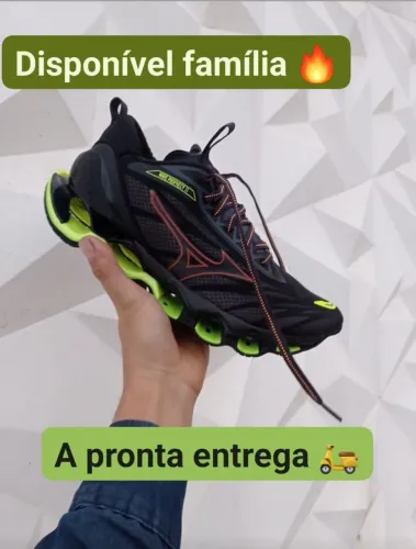 Tênis Mizuno Wave Prophecy 11 verde limão o queridinho
