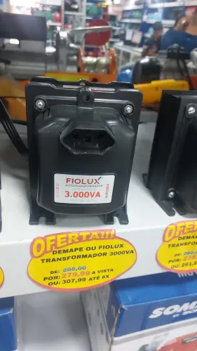 TRANSFORMADOR DE ENERGIA 3000VA 127/220V DEMAPE