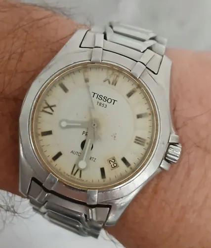 Relógio suíço antigo Tissot automático muito raro , item de coleção