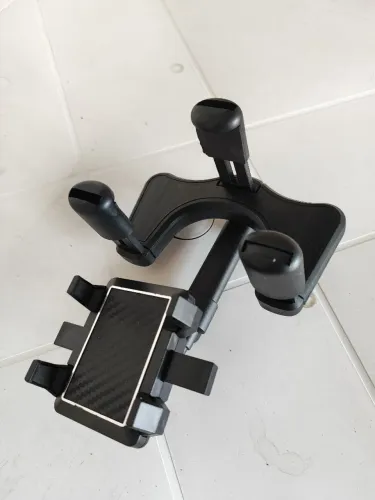 Suporte para celular no retrovisor 