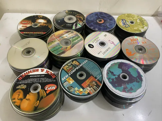 Lote CD Para Artesanato ou Decoração 