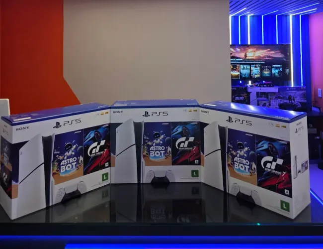 PS5 Slim 1TB c/ Leitor + Garantia. MEGA OFERTA! Temos LOJA FÍSICA!