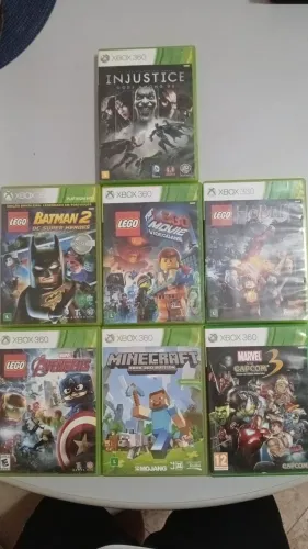 Xbox 360 Slim 500gb Completo com jogos.