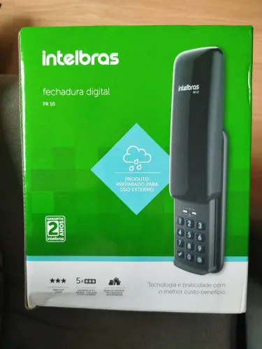 Fechadura Eletrônica Digital Intelbras FR 10 - Nova (Na Caixa!)