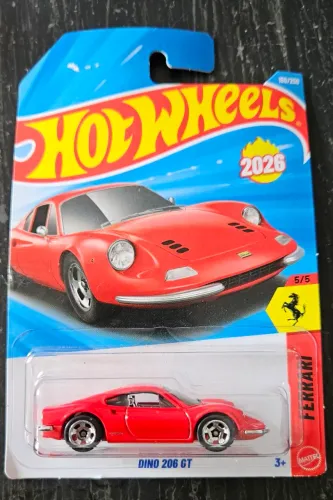 Hot Wheels Ferrari Dino 2026