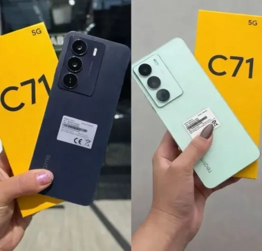 Celular Realme C71 5G 8Ram 256Gb Novo Lacrado Disponivel..