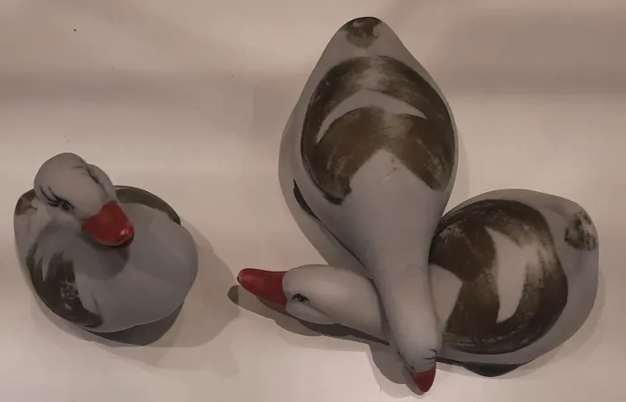 CERAMICA PATINHOS DECORATIVOS