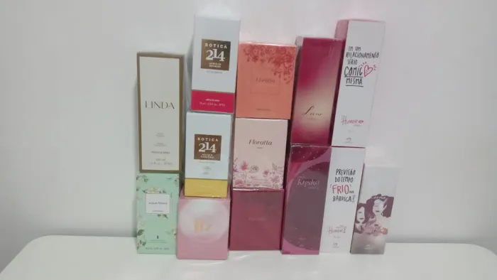 Perfumes com 30 reais de desconto no pix