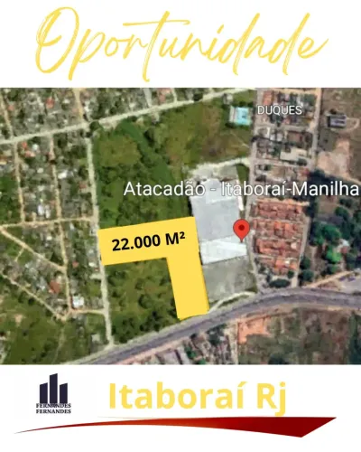 Imóvel para venda com 22000 metros quadrados em Vila Gabriela (Manilha) - Itaboraí - RJ