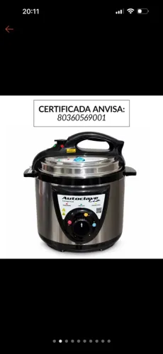 Autoclave pequena nova sem uso