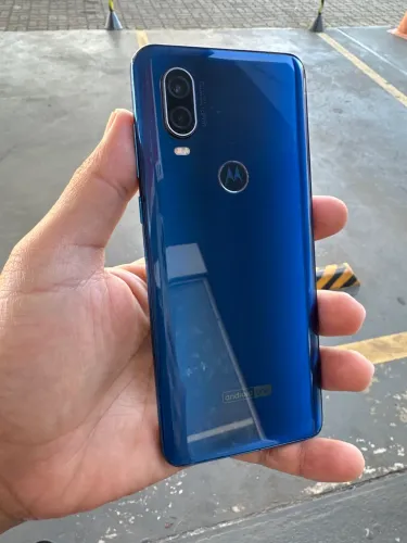 Moto one vision semi 128Gb bem conservado 