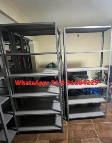 Estantes de aço 6 Divisórias 1,98x92x30 novas Frete grátis