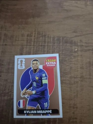 Figurinha Extra Legend Bronze Kylian Mbappe Copa 2026