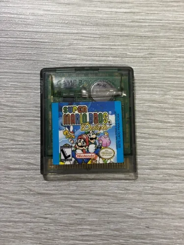 Game Super Mario Bros Deluxe Nintendo Game Boy Color Original