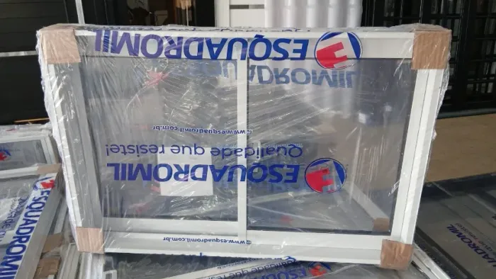 Basculante 40x60 aluminio branca com vidro 2 folhas a vista apenas R$199,90