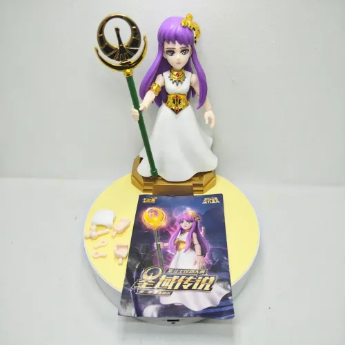 Saori Kido (Atena) Articulado Cavaleiros do Zodíaco Saint Seiya Colecionáveis da Blokees.