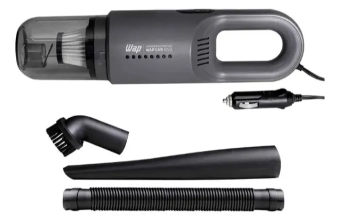 Aspirador Automotivo Portátil WAP CAR com Filtro HEPA e Cabo de 3,7m