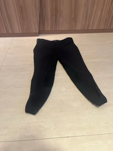 Calça de Hipismo Preta - Tamanho 40 - Muito Conservada