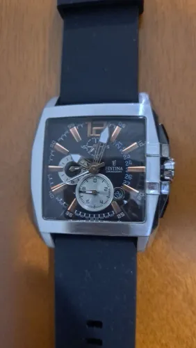 Relógio Festina Cronógrafo F16363-5 Aceito OlxPay