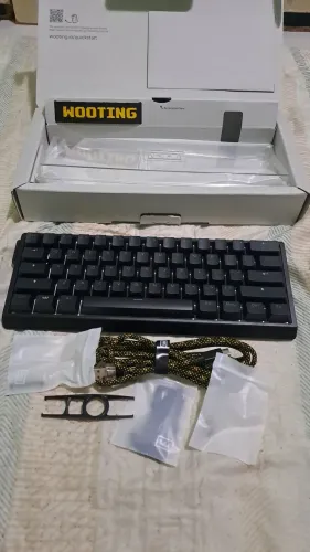 Teclado Wooting 60he V2 alumínio