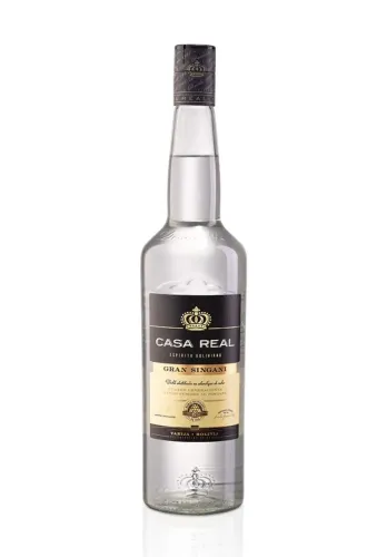 Singani Casa Real Gran Singani Etiqueta Negra 750mL na caixa lacrado