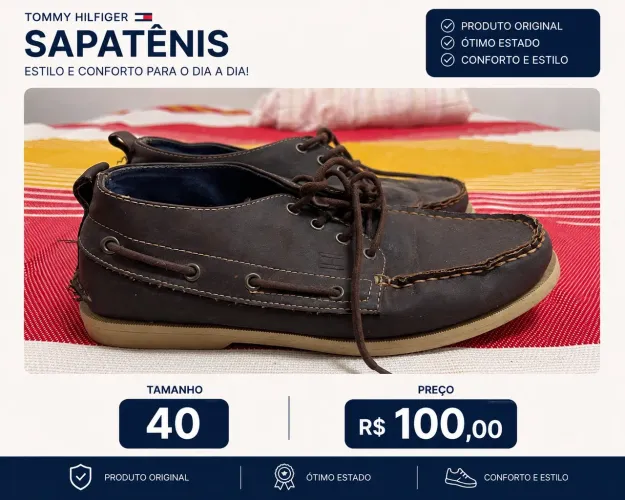 Sapato Tommy Hilfiger