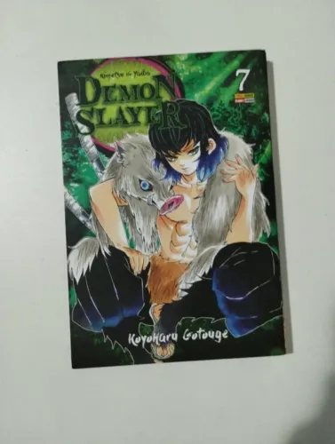 Mangá Demon Slayer - Volume 7 (Ótimo Estado)