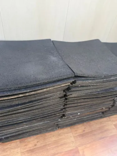 Piso Emborrachado 50x50cm 15mm - 200 Placas (50m²) - Entrega + Instalação Grátis
