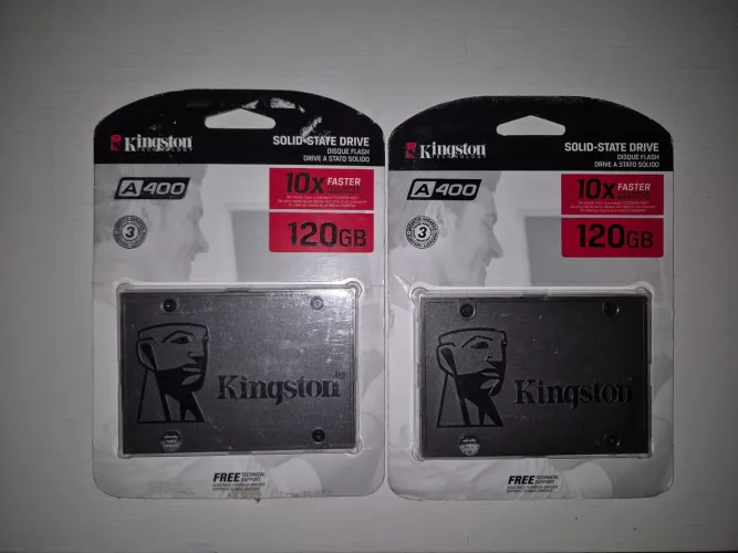 SSD's 120GB Kingston 
