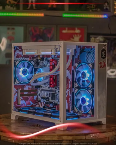 PC Gamer Ryzen 5 5600G, 32GB, SSD 240GB, Gráficos Integrados Radeon, Gabinete Pichau