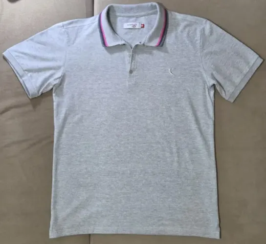 Camiseta polo infantil Reserva - tamanho 12+