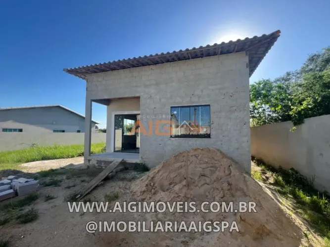 Casa  3 quartos 1 suíte-condomínio -Rua do Fogo são pedro da aldeia finalizando obra